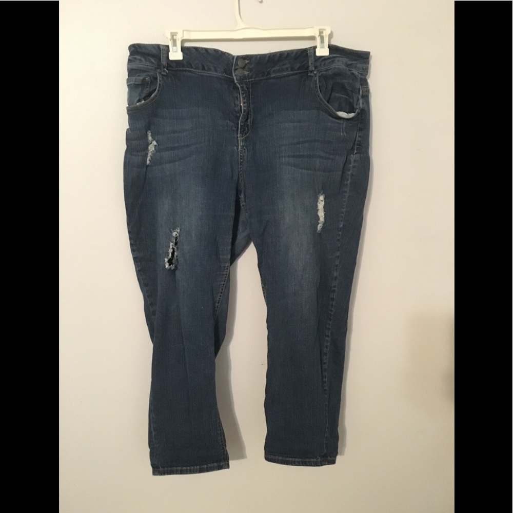 Lane Bryant plus size jeans